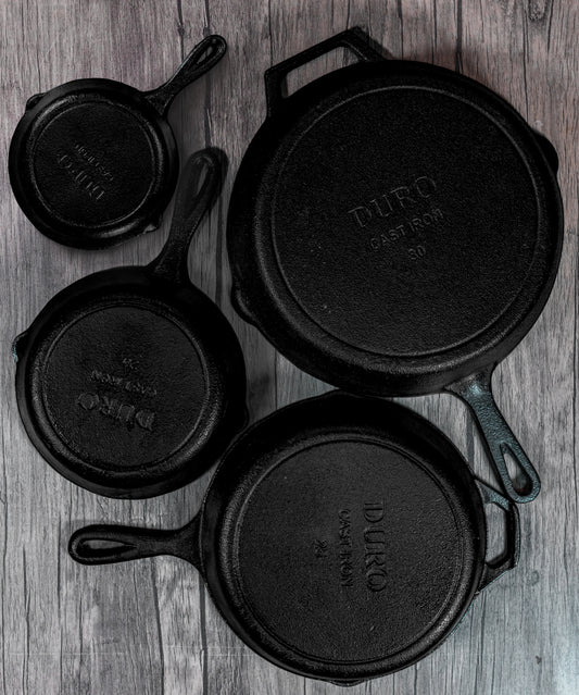 Ensemble Set : 4 SIZES SKILLETS