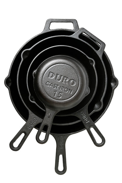 Ensemble Set : 4 SIZES SKILLETS